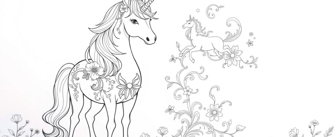 Detailed Designs vs. Simple Outlines: Which Unicorn Coloring Page is Right for Your Relaxation Level
